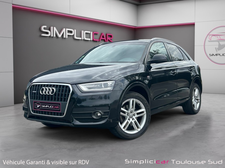 AUDI d'occasion Q3 2.0 TDI 177 S-LINE QUATTRO STRONIC de 2013