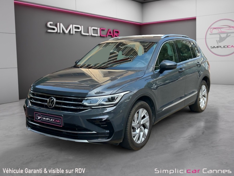 VOLKSWAGEN d'occasion TIGUAN 1.4 TSI -16V TURBO HYBRID de 2021 Cannes