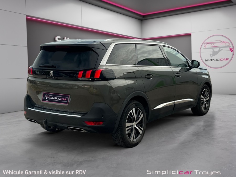 PEUGEOT d'occasion 5008 1.5 BLUE HDI 130 GT LINE de 2020 Troyes (10)﻿