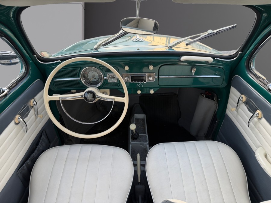 VOLKSWAGEN d'occasion COCCINELLE VOLKSWAGEN COCCINELLE 1200 1965 Vert