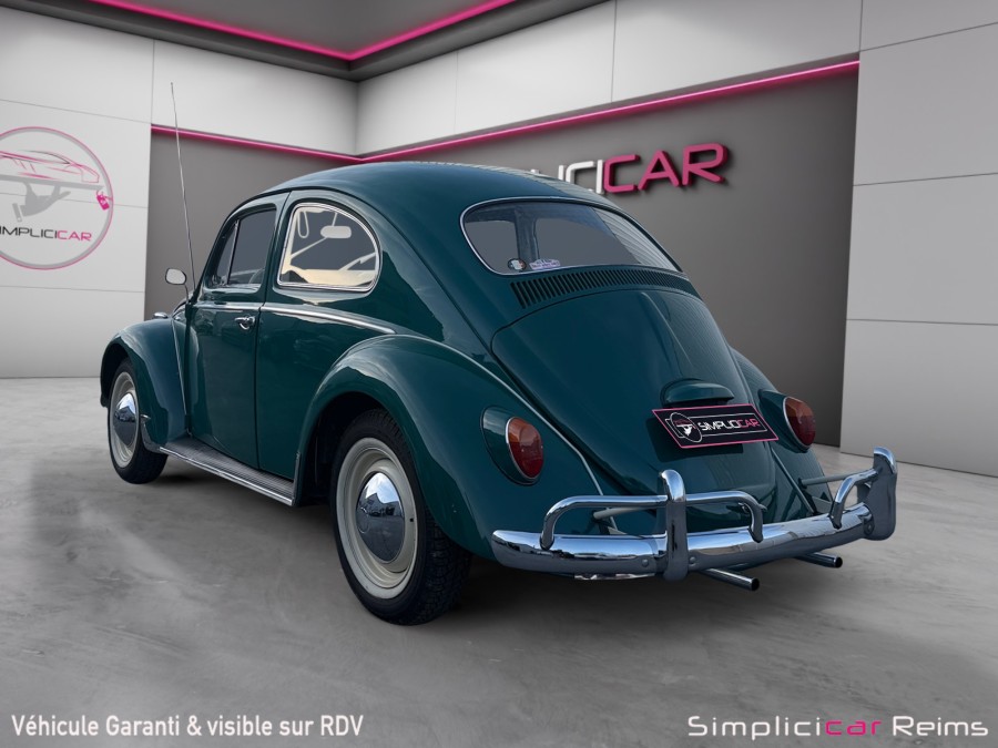 VOLKSWAGEN d'occasion COCCINELLE VOLKSWAGEN COCCINELLE 1200 1965 Vert