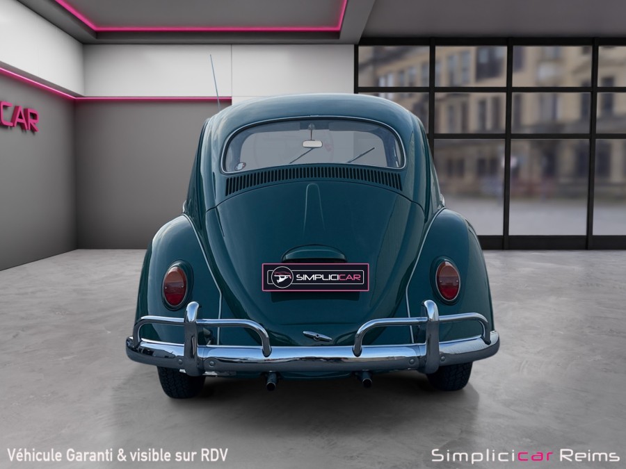 VOLKSWAGEN d'occasion COCCINELLE VOLKSWAGEN COCCINELLE 1200 1965 Vert