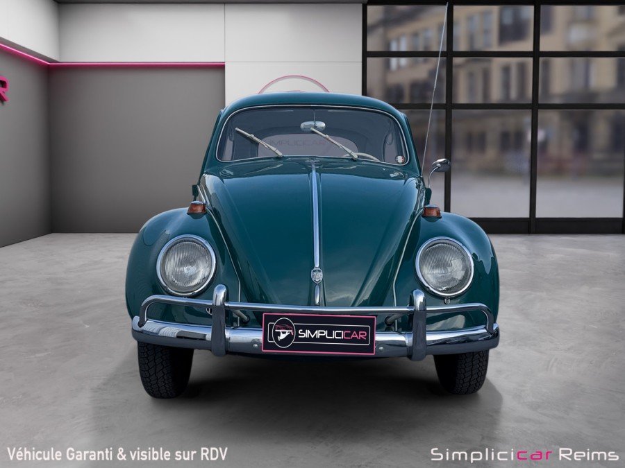 VOLKSWAGEN d'occasion COCCINELLE VOLKSWAGEN COCCINELLE 1200 1965 Vert