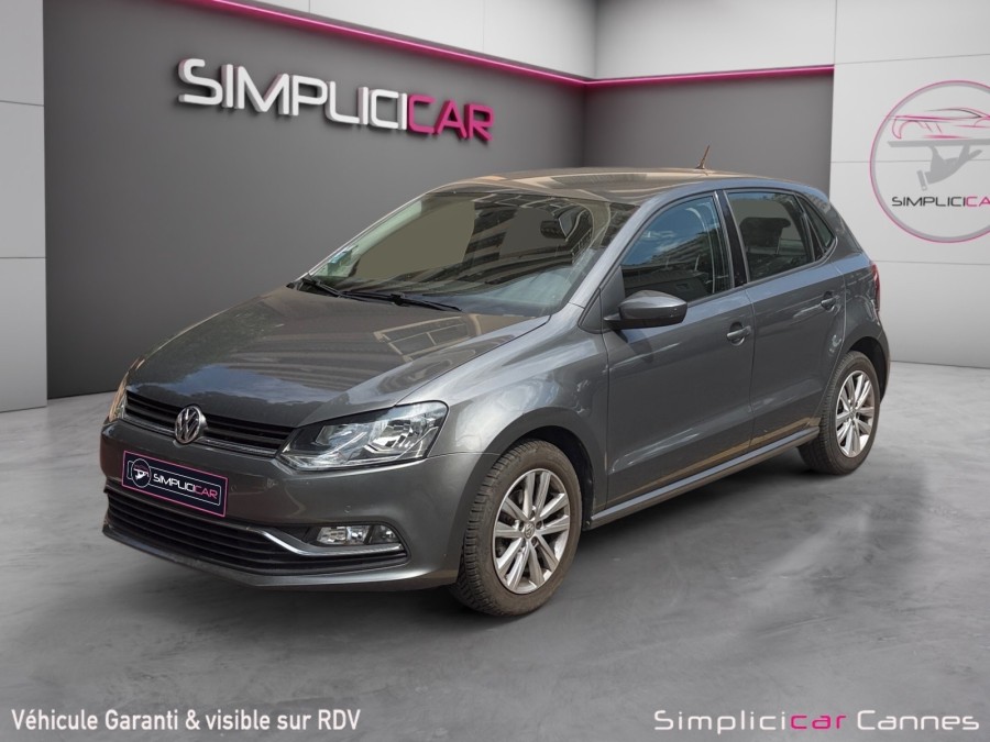 VOLKSWAGEN d'occasion POLO V 1.4 TDI 90 MATCH de 2016 Cannes (06)﻿