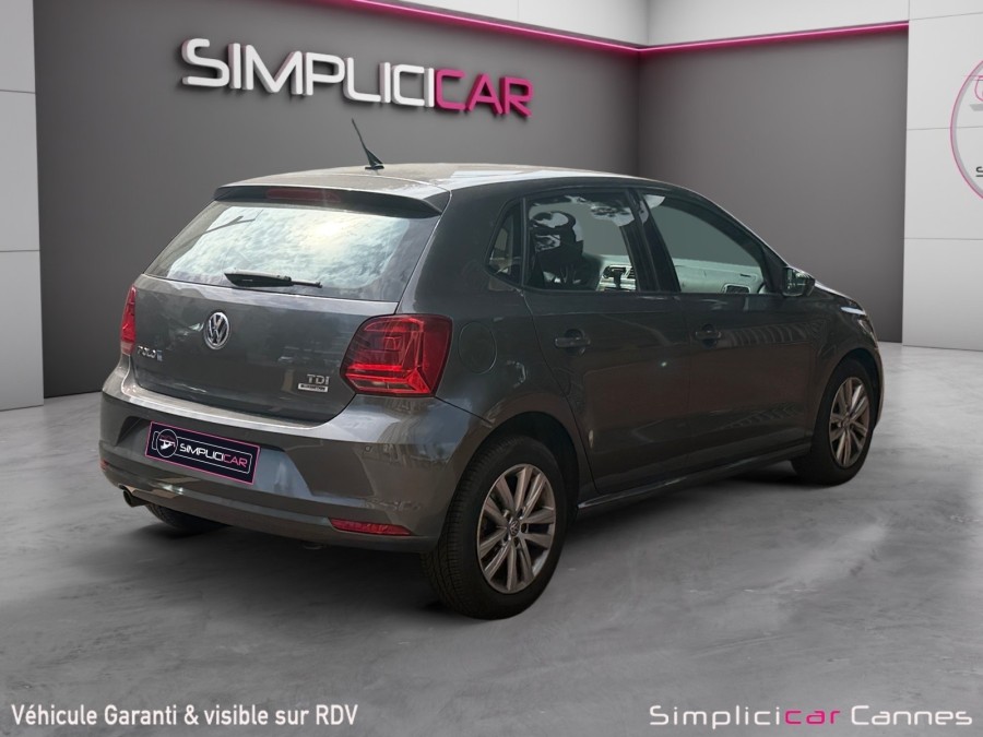 VOLKSWAGEN d'occasion POLO V 1.4 TDI 90 MATCH de 2016 Cannes (06)﻿