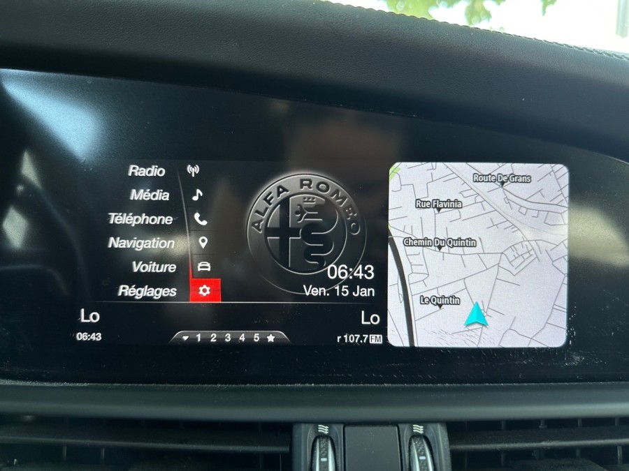 ALFA ROMEO d'occasion GIULIA 2.2D 210 TI Q4 AT de 2018 Salon de