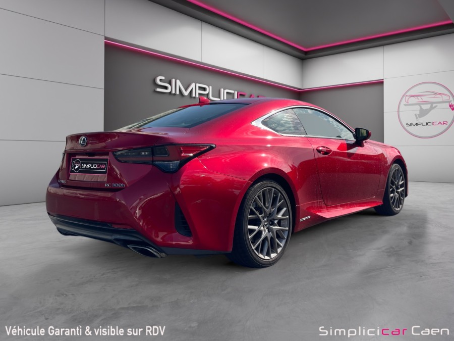 LEXUS d'occasion RC RC 300H EXECUTIVE de 2018 Caen (14)﻿