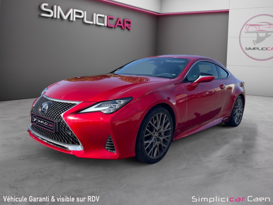 LEXUS d'occasion RC RC 300H EXECUTIVE de 2018 Caen (14)﻿