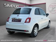 FIAT d'occasion 500 FIAT 500 1.2 8V 69 POP STAR de 2018 Poitiers (86)﻿