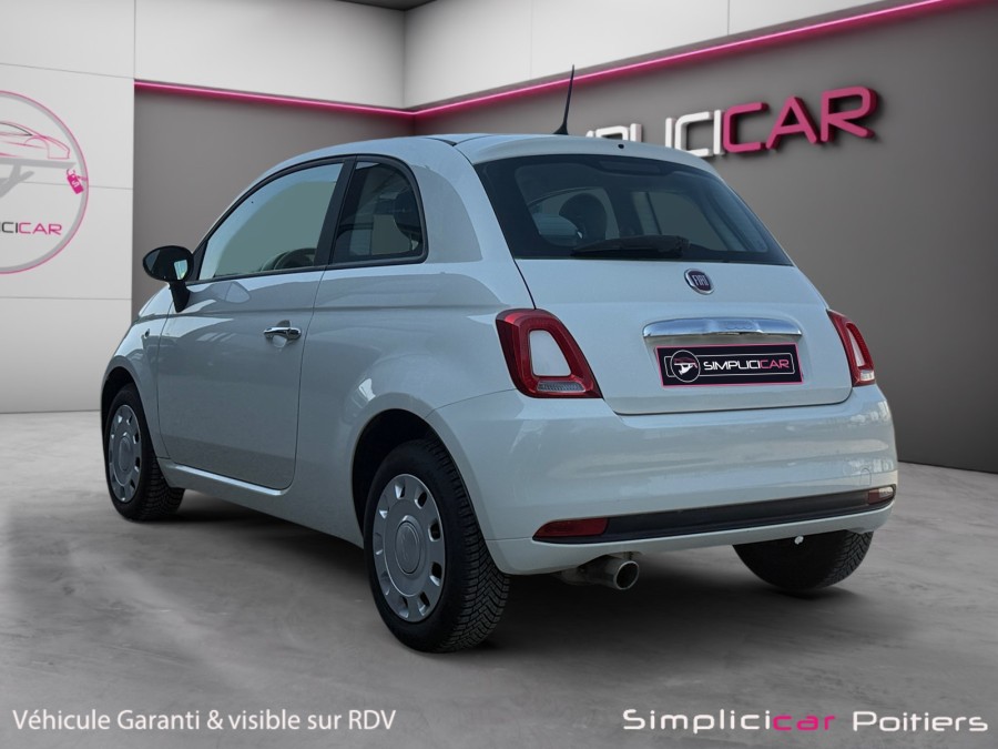 FIAT d'occasion 500 FIAT 500 1.2 8V 69 POP STAR de 2018 Poitiers (86)﻿