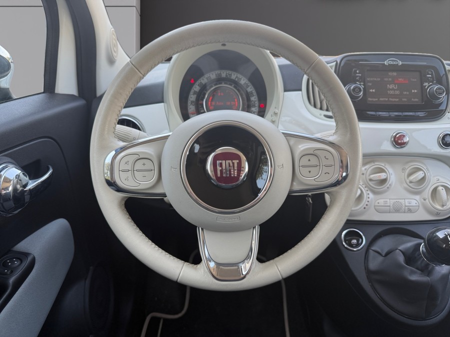 FIAT d'occasion 500 FIAT 500 1.2 8V 69 POP STAR de 2018 Poitiers (86)﻿