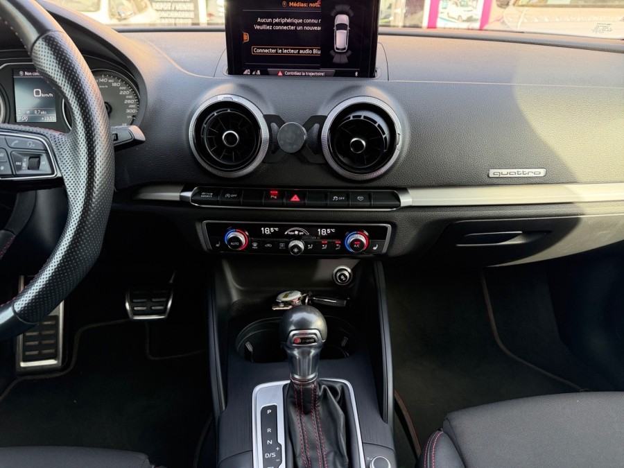AUDI d'occasion S3 2.0 TFSI 310 S TRONIC QUATTRO de 2017 Pontarlier