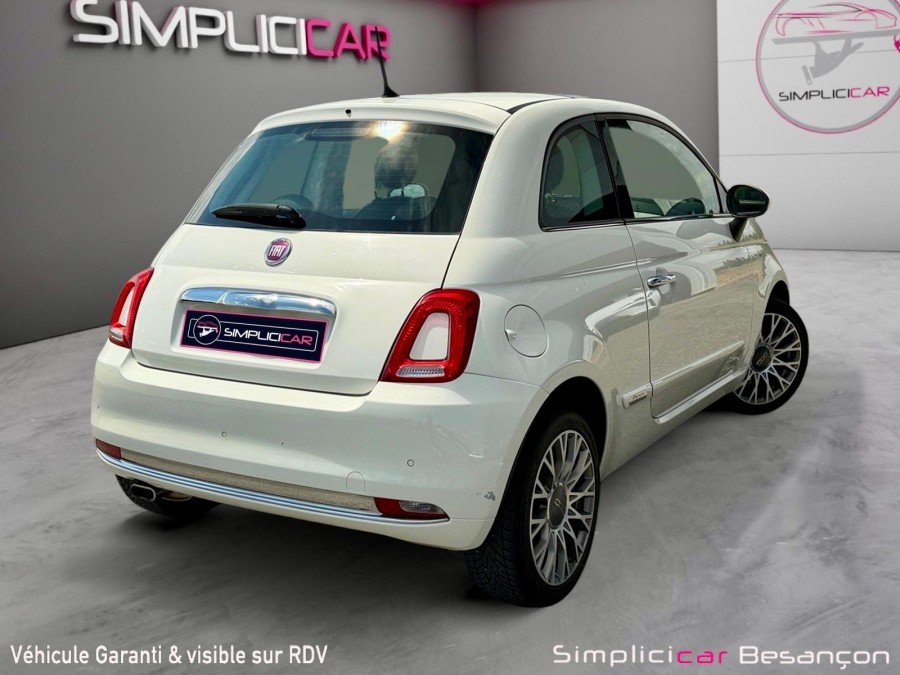 FIAT d'occasion 500 1.2 8V 69 LOUNGE de 2018 Besançon (25)﻿