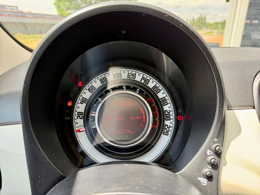 FIAT d'occasion 500 1.2 8V 69 LOUNGE de 2018 Besançon (25)﻿