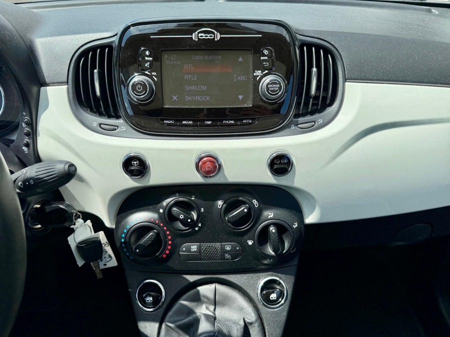 FIAT d'occasion 500 1.2 8V 69 LOUNGE de 2018 Besançon (25)﻿