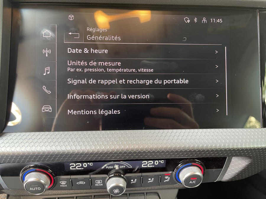 AUDI d'occasion A1 SPORTBACK AUDIS A1  30 TFSI 116 ADVANCED 2 de 2022