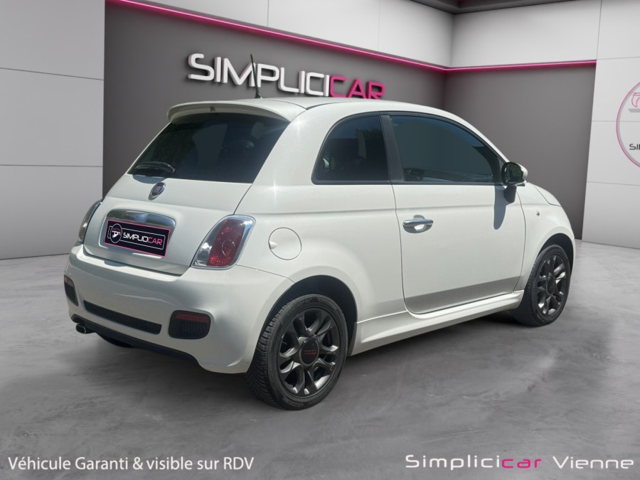 FIAT d'occasion 500 1.2 8V 69 S de 2015 Vienne (38)﻿