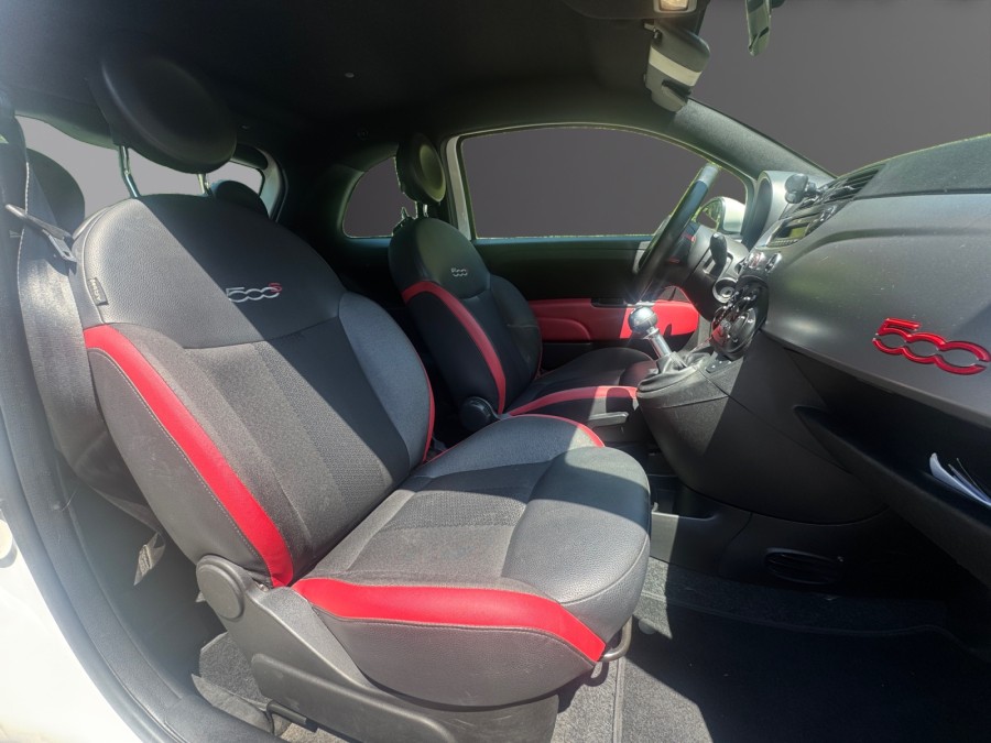 FIAT d'occasion 500 1.2 8V 69 S de 2015 Vienne (38)﻿