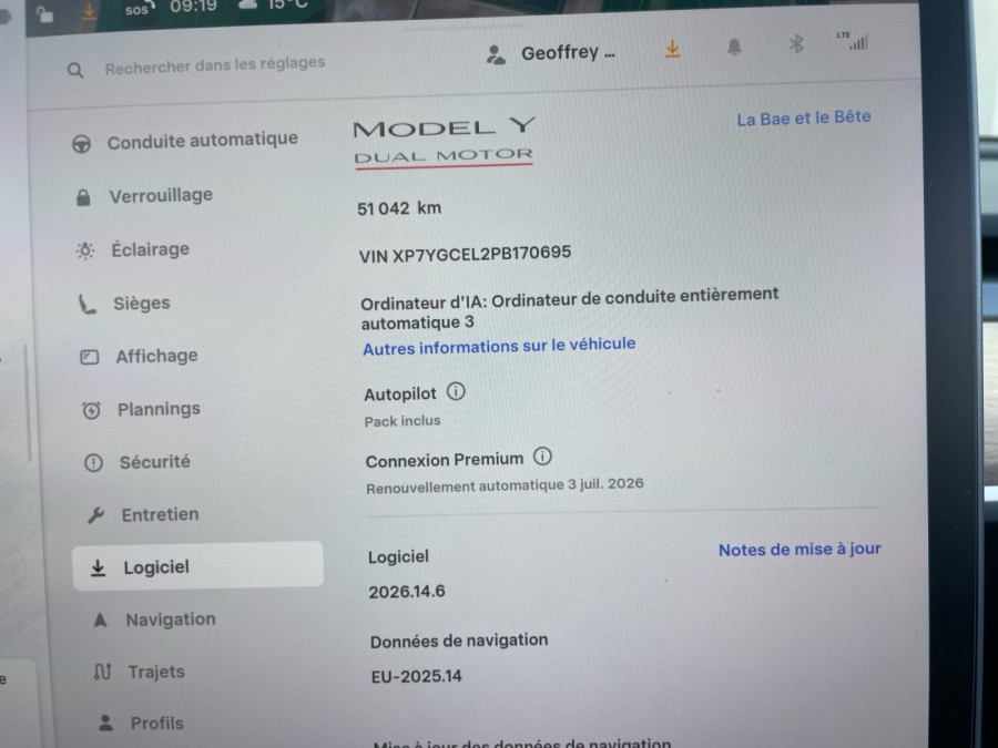TESLA d'occasion MODEL Y PERFORMANCE AWD de 2023 Royan (17)﻿