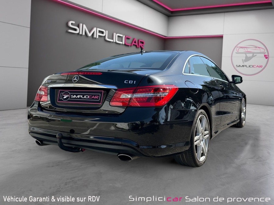 MERCEDES d'occasion CLASSE E COUPE E350 CDI BE EXECUTIVE BA de 2010