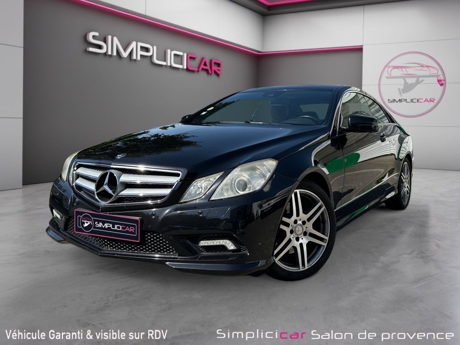 MERCEDES d'occasion CLASSE E COUPE E350 CDI BE EXECUTIVE BA de 2010