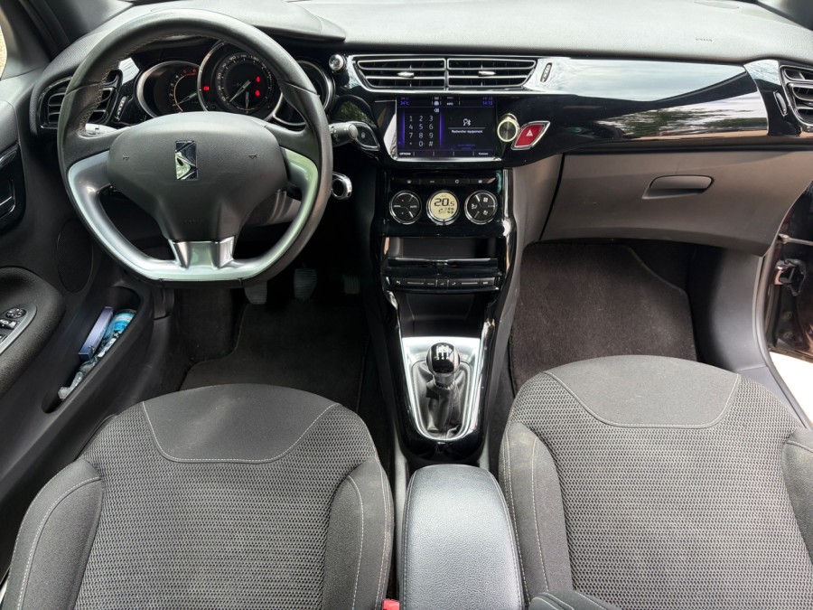 DS d'occasion DS3 1.6 BLUE HDI 100 SO CHIC de 2016 Orgeval Verneuil