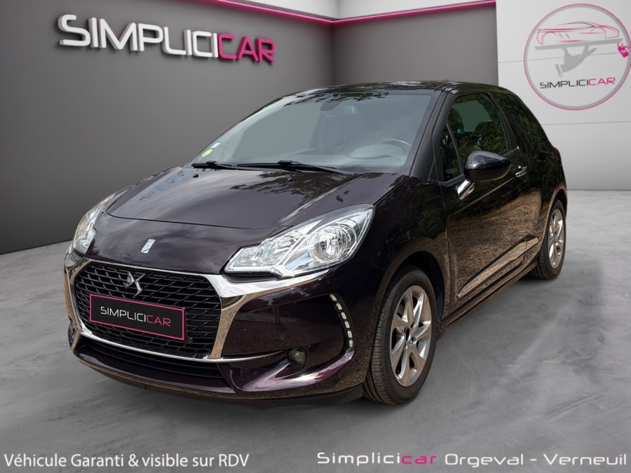 DS d'occasion DS3 1.6 BLUE HDI 100 SO CHIC de 2016 Orgeval Verneuil