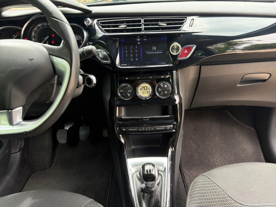 DS d'occasion DS3 1.6 BLUE HDI 100 SO CHIC de 2016 Orgeval Verneuil