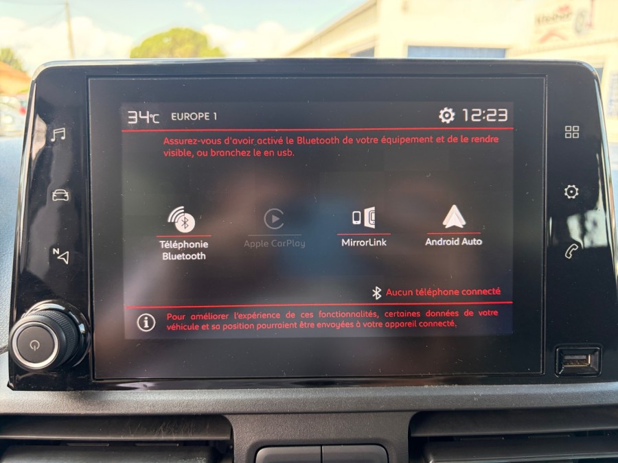 CITROEN d'occasion BERLINGO M 1.5 BLUE HDI 100 LIVE de 2019 Valence