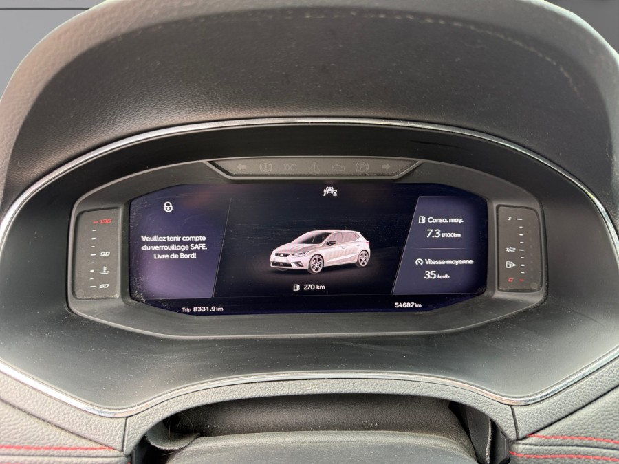 SEAT d'occasion IBIZA V 1.5 TSI 150 DSG7 de 2021 Carcassonne (11)﻿