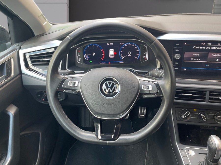 VOLKSWAGEN d'occasion POLO VI 1.0 TSI 95 ACTIVE DSG7 de 2021 Lyon