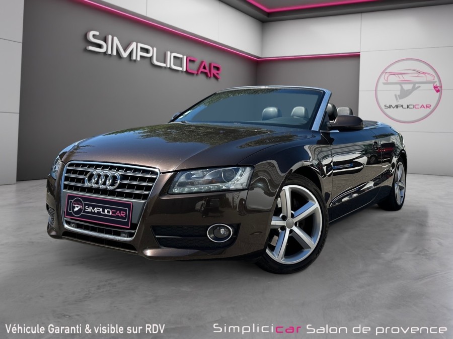 AUDI d'occasion A5 DECAPOTABLE 2.0 TFSI 211 AMBIENTE de 2010 Salon de