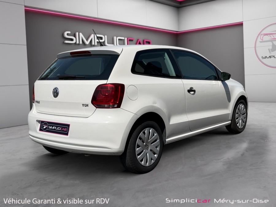 VOLKSWAGEN d'occasion POLO V 1.2 TDI 75  TRENDLINE de 2013 Méry Sur