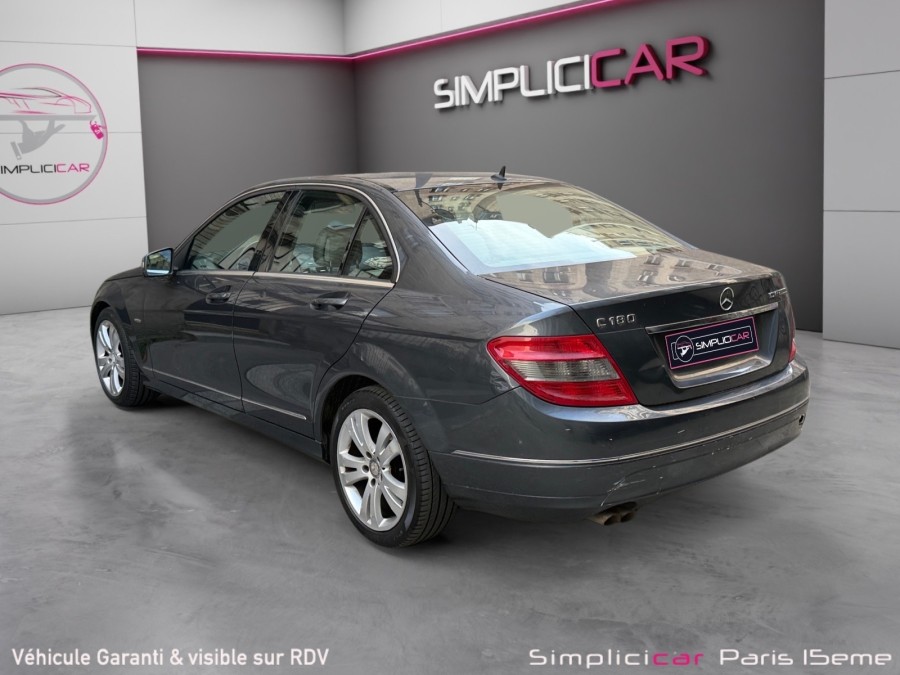 MERCEDES d'occasion CLASSE C Classe C 180 Kompressor de 2008 Paris 15