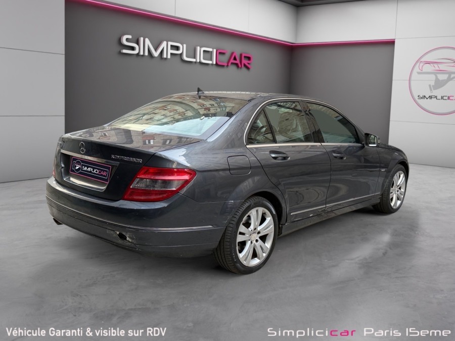 MERCEDES d'occasion CLASSE C Classe C 180 Kompressor de 2008 Paris 15