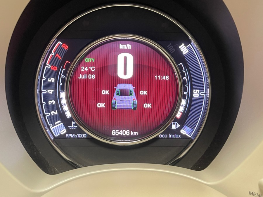 FIAT d'occasion 500 1.2 8V 69 CLUB de 2016 St Jean du Cardonnay (76)﻿