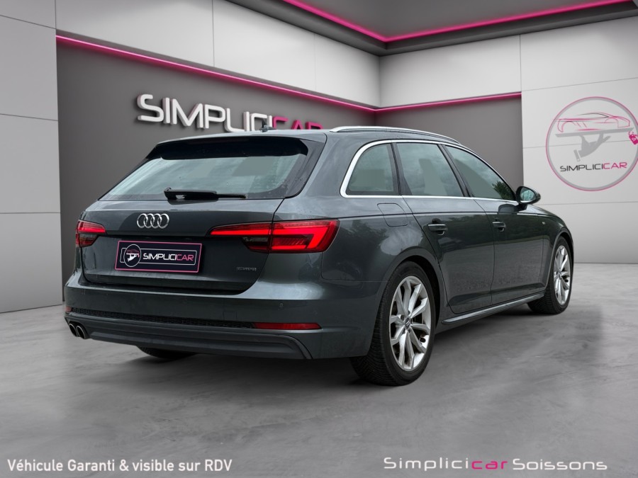 AUDI d'occasion A4 B9 AVANT AVANT V6 3.0 TDI 272 S LINE QUATTRO