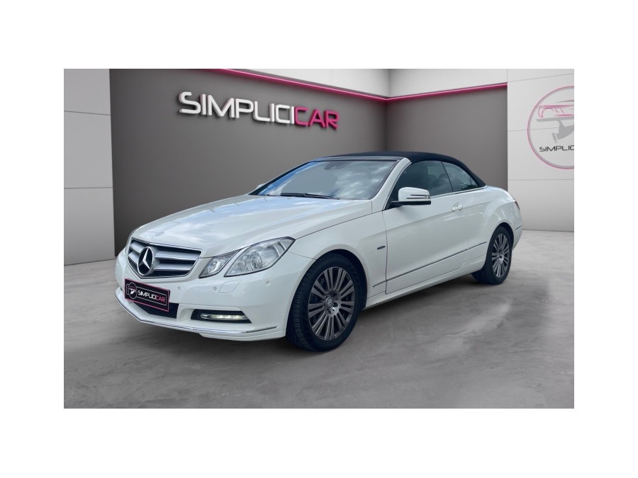 MERCEDES d'occasion CLASSE E DECAPOTABLE E200 BE BA de 2012 Champigny