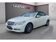 MERCEDES d'occasion CLASSE E DECAPOTABLE E200 BE BA de 2012 Champigny