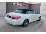 MERCEDES d'occasion CLASSE E DECAPOTABLE E200 BE BA de 2012 Champigny