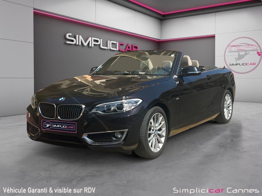 BMW d'occasion 2 DECAPOTABLE 218I SPORT de 2015 Cannes (06)﻿