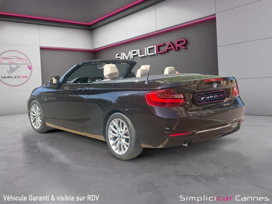 BMW d'occasion 2 DECAPOTABLE 218I SPORT de 2015 Cannes (06)﻿