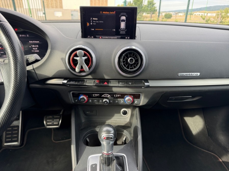 AUDI d'occasion S3 2.0 TFSI 310 S TRONIC de 2017 Pontarlier (25)﻿