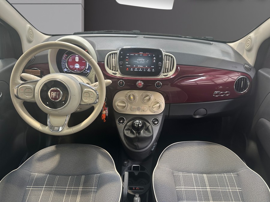 FIAT d'occasion 500 1.2 8V 69ch LOUNGE de 2017 Lorient (56)﻿