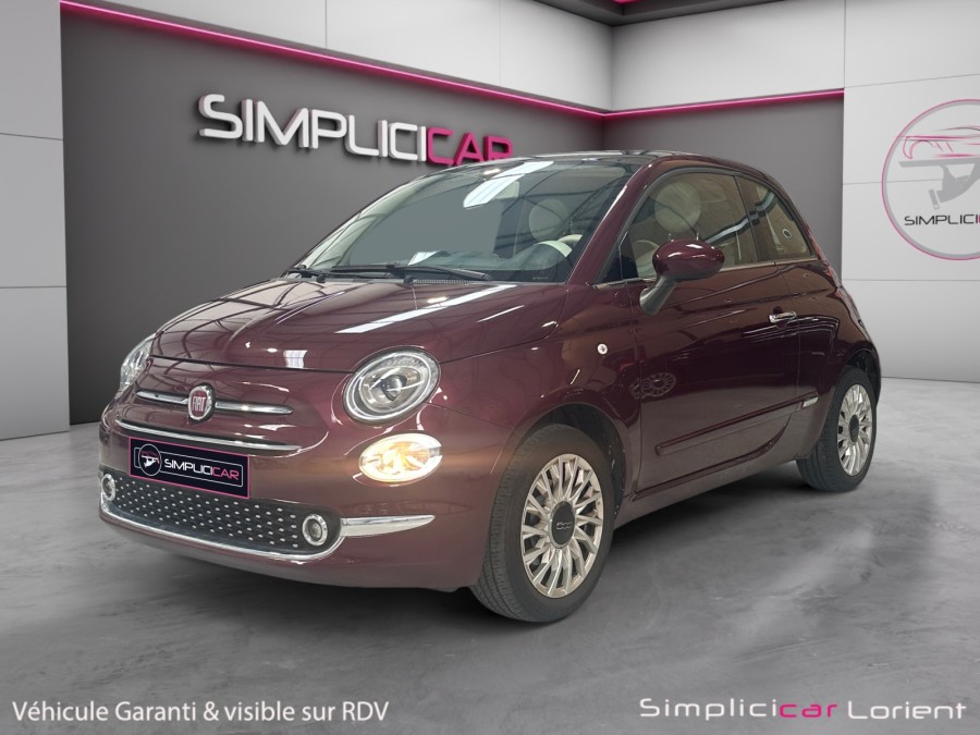 FIAT d'occasion 500 1.2 8V 69ch LOUNGE de 2017 Lorient (56)﻿