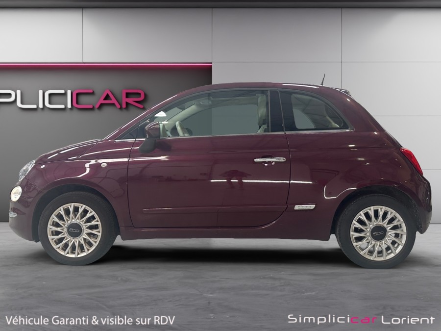 FIAT d'occasion 500 1.2 8V 69ch LOUNGE de 2017 Lorient (56)﻿