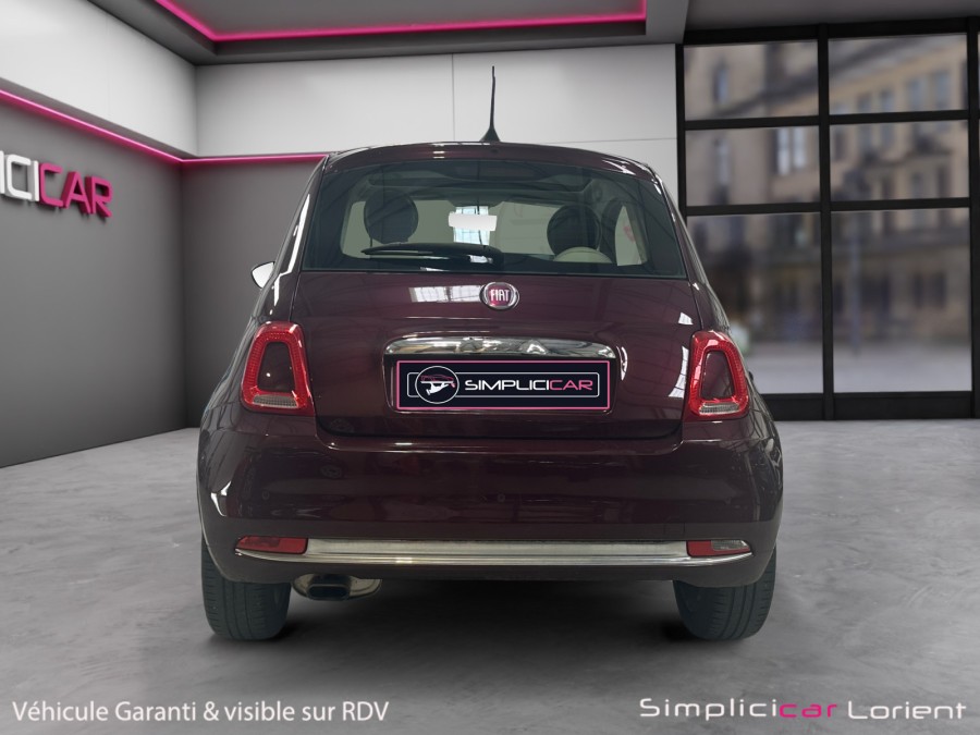 FIAT d'occasion 500 1.2 8V 69ch LOUNGE de 2017 Lorient (56)﻿