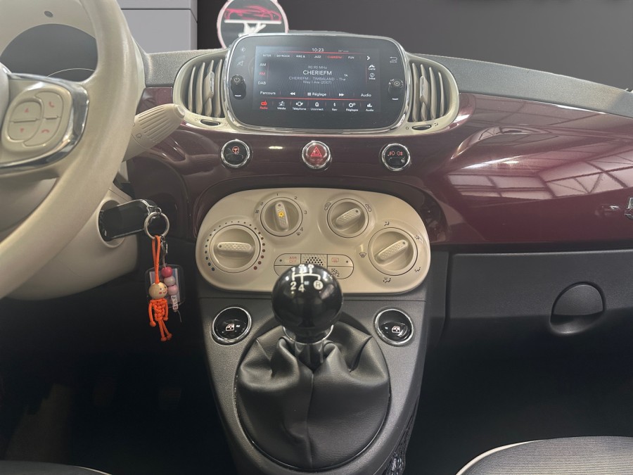 FIAT d'occasion 500 1.2 8V 69ch LOUNGE de 2017 Lorient (56)﻿