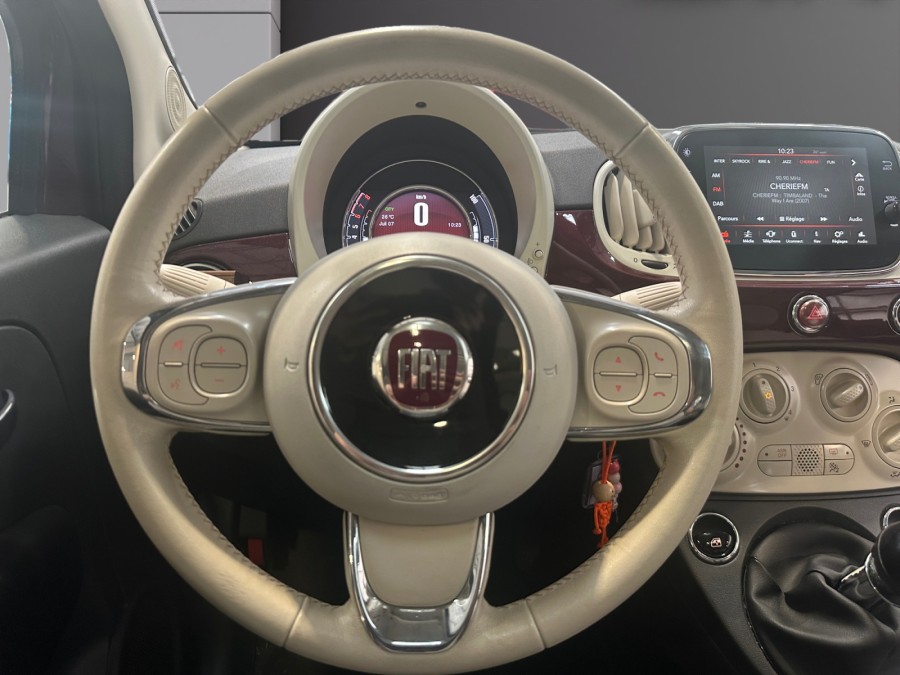 FIAT d'occasion 500 1.2 8V 69ch LOUNGE de 2017 Lorient (56)﻿