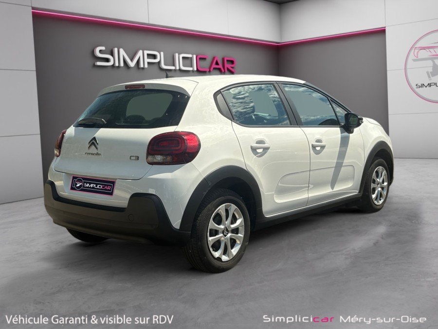 CITROEN d'occasion C3 III 1.2 PURE TECH 82 LIVE de 2020 Méry Sur Oise